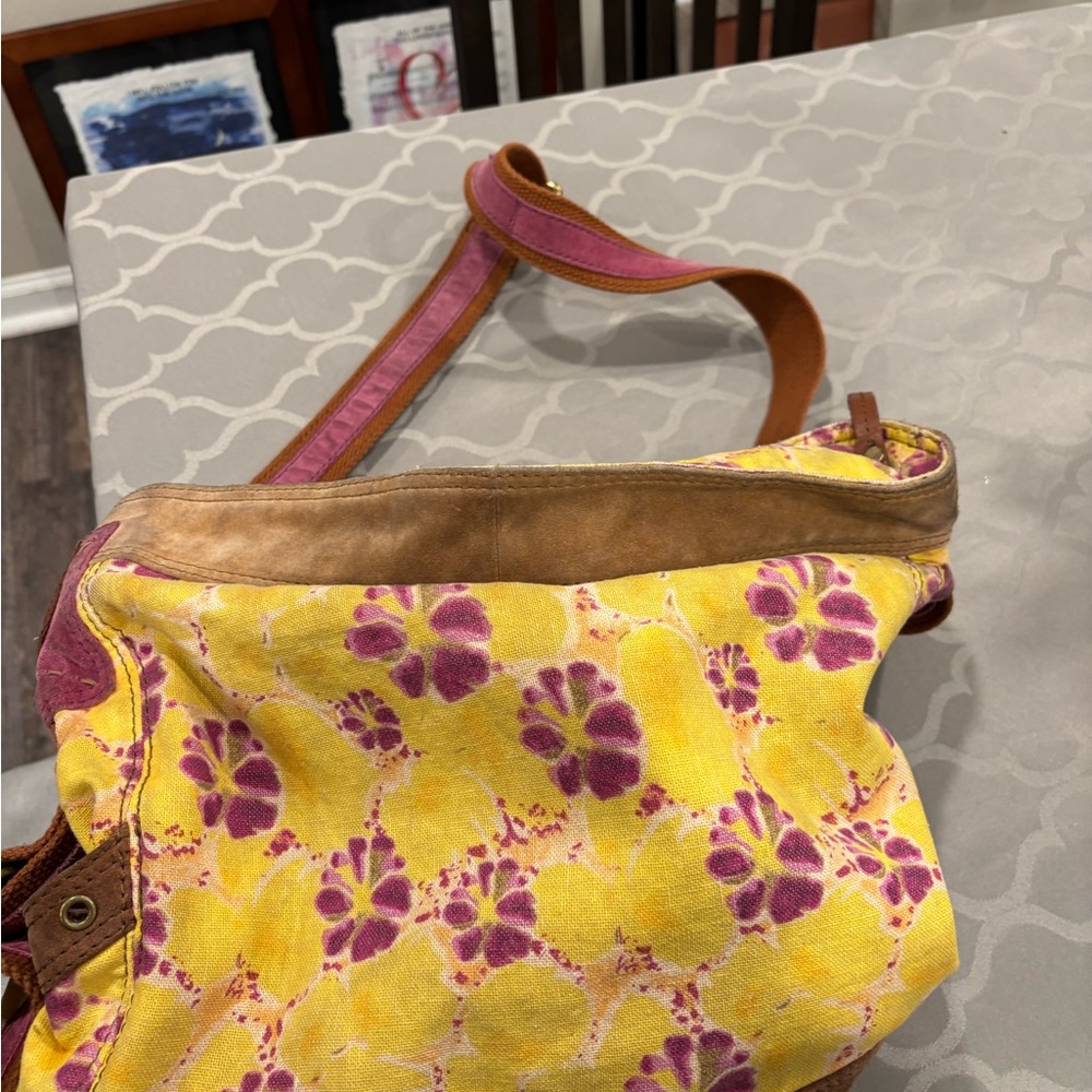 Lucky brand tye dye bucket bag